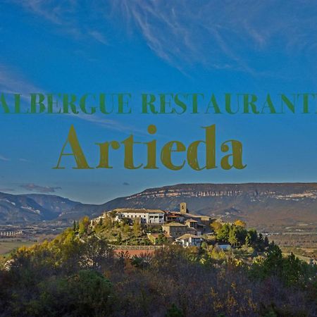 Albergue Restaurante De Artieda ภายนอก รูปภาพ